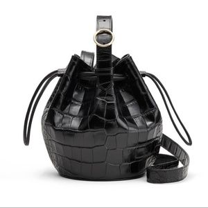 Cuyana Mini Drawstring Bucket Bag
